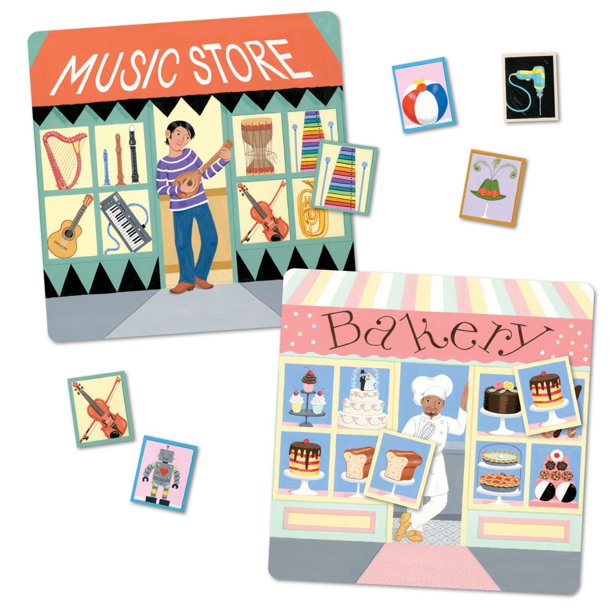 Juego Bingo Tienda - Eeboo1