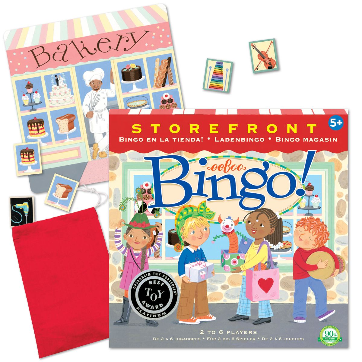 Juego Bingo Tienda - Eeboo2