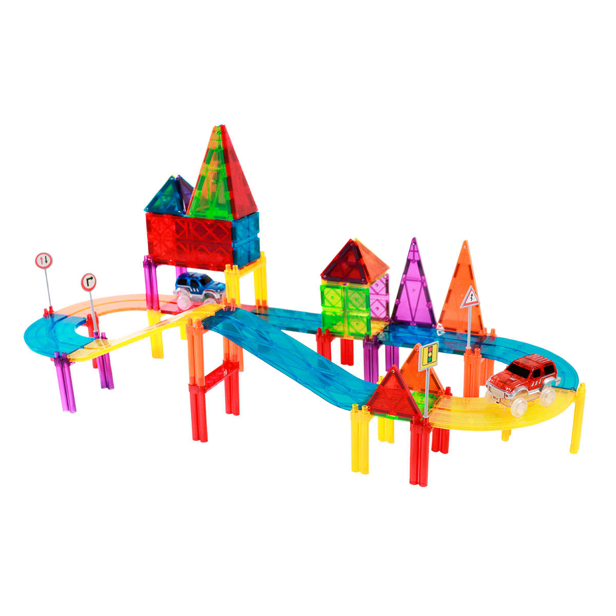 Imanix Pista de Carreras 82 Piezas - Braintoys2 Imanix Pista de Carreras 82 Piezas - Braintoys2