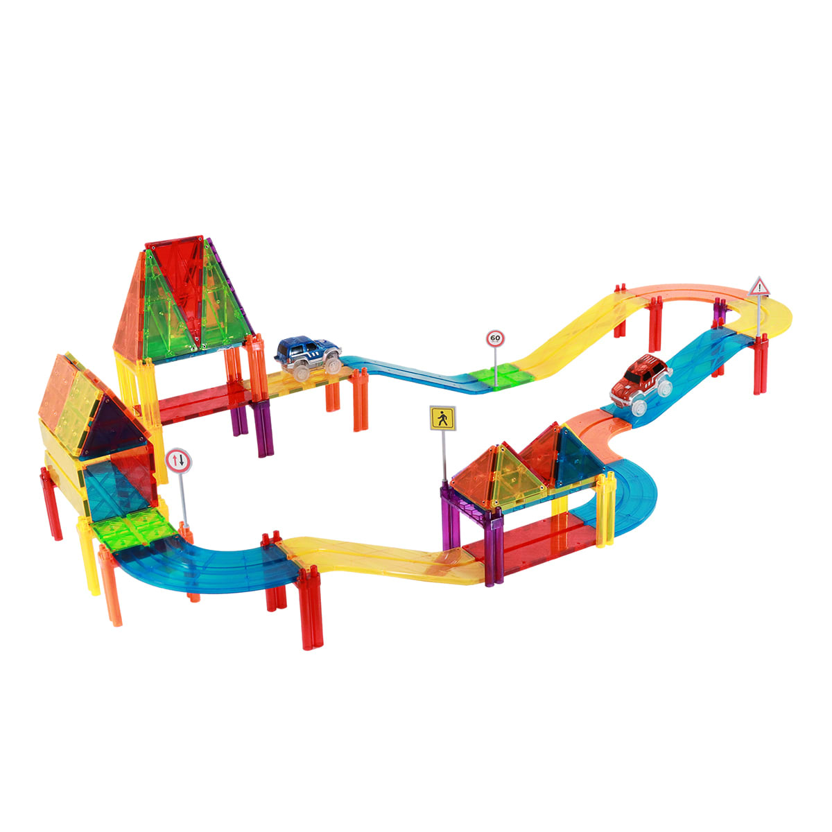 Imanix Pista de Carreras 82 Piezas - Braintoys4 Imanix Pista de Carreras 82 Piezas - Braintoys4