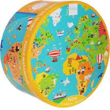 Puzzle Mapamundi 150 Piezas - Scratch Europe 2