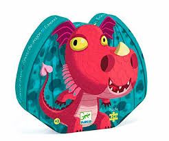 Puzzle Silueta Dragón 24 Piezas - Djeco 1