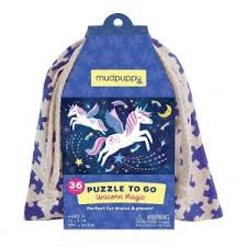 Puzzle en Bolso 36 Piezas Unicornio - Mudpuppy 1