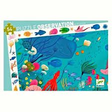 Puzzle Observación Acuatic 54 Piezas - Djeco 2