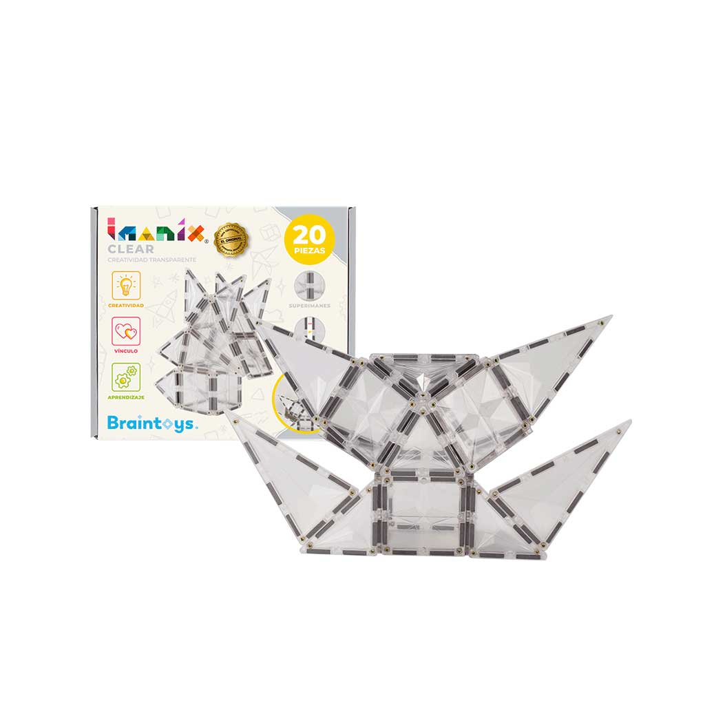 Imanix Clear 20 Piezas - Braintoys 4