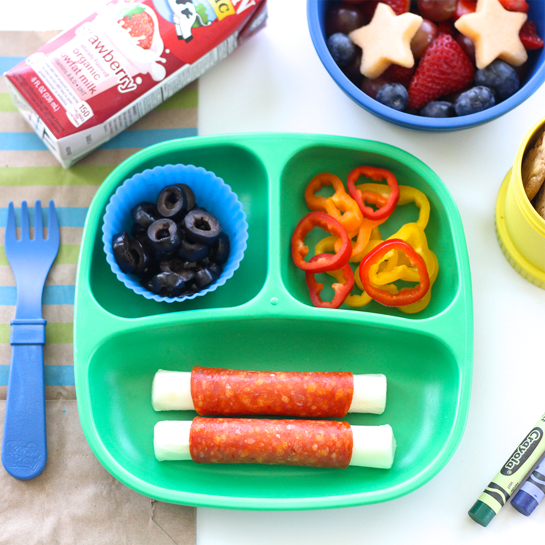 Plato con Divisiones Verde Pastel - Replay2