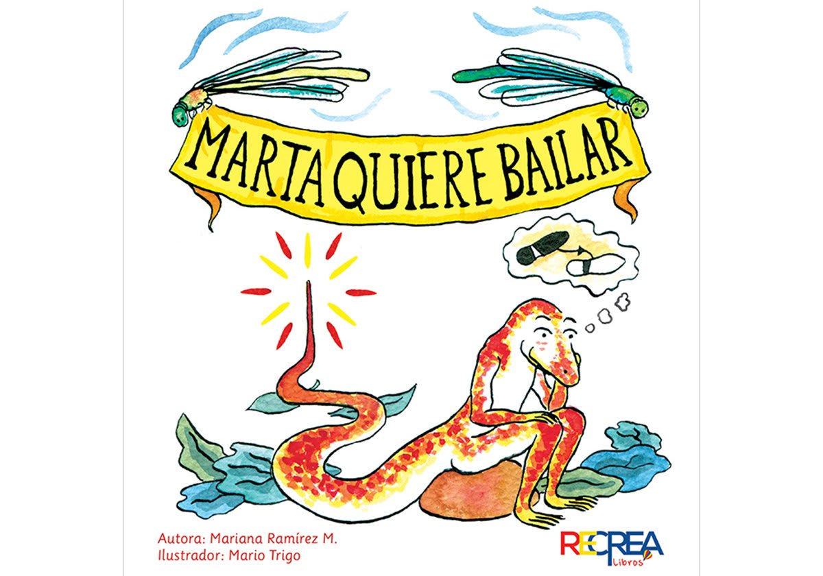 Libro Marta Quiere Bailar - Recrea Libros 5