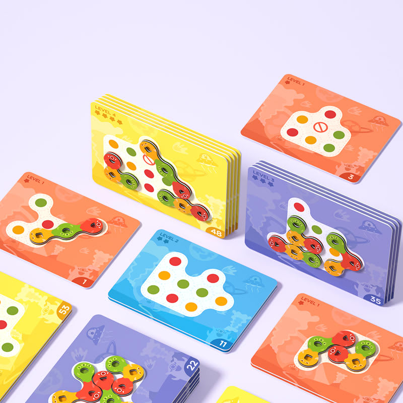 Juego de Lógica Diversión de Monstruos -Mideer3