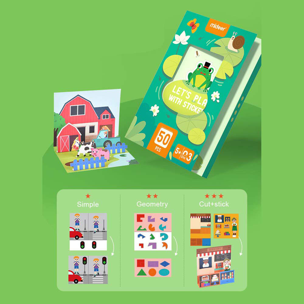 Juguemos con Sticker Nivel 3 - Mideer3