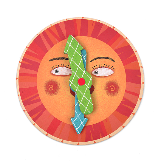 Puzzle Redondo Mi Viaje en El Tiempo 25 Piezas - Mideer2