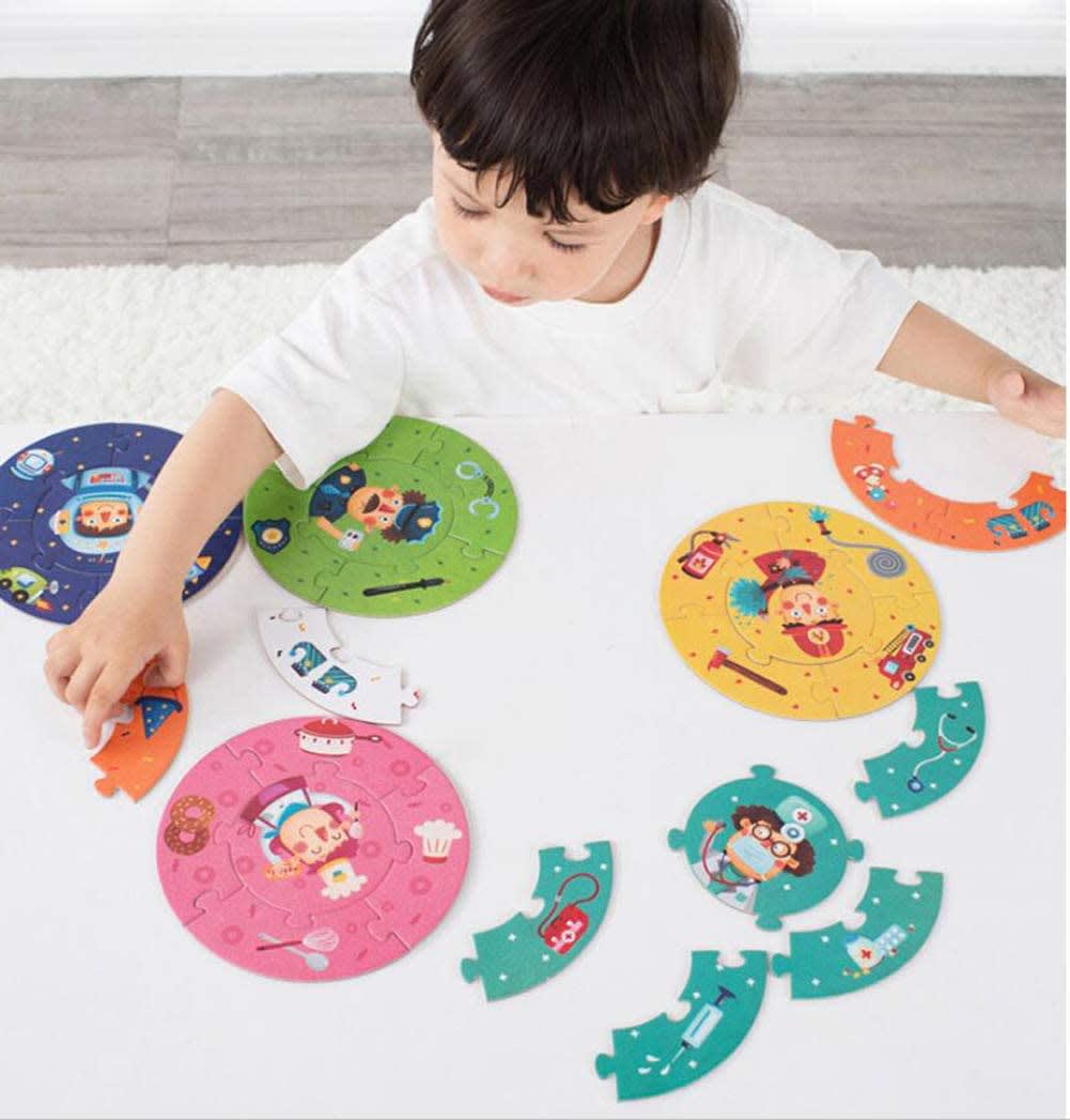 Puzzle Profesiones 30 Piezas - Mideer3