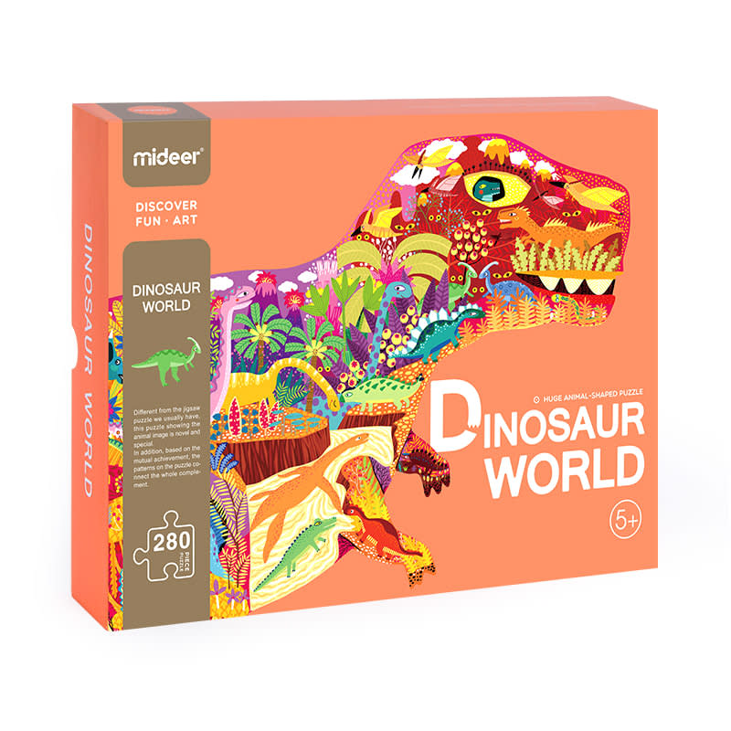 Puzzle Dinosaurio 280 Piezas - Mideer 2