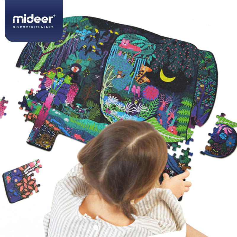 Puzzle Elefante 280 Piezas - Mideer2