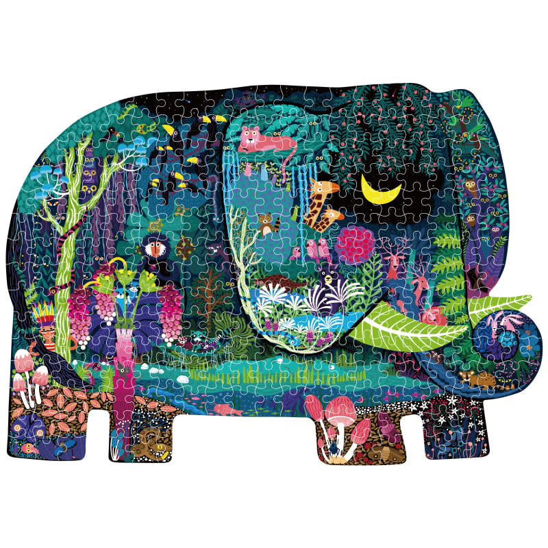 Puzzle Elefante 280 Piezas - Mideer4
