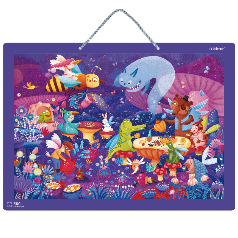 Puzzle Fiesta de Disfraces 500 Piezas - Mideer3 Puzzle Fiesta de Disfraces 500 Piezas - Mideer3