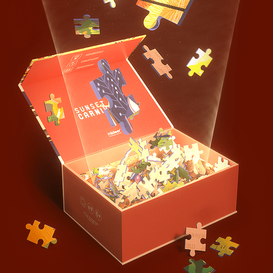 Puzzle Carnaval 528 Piezas - Mideer 5