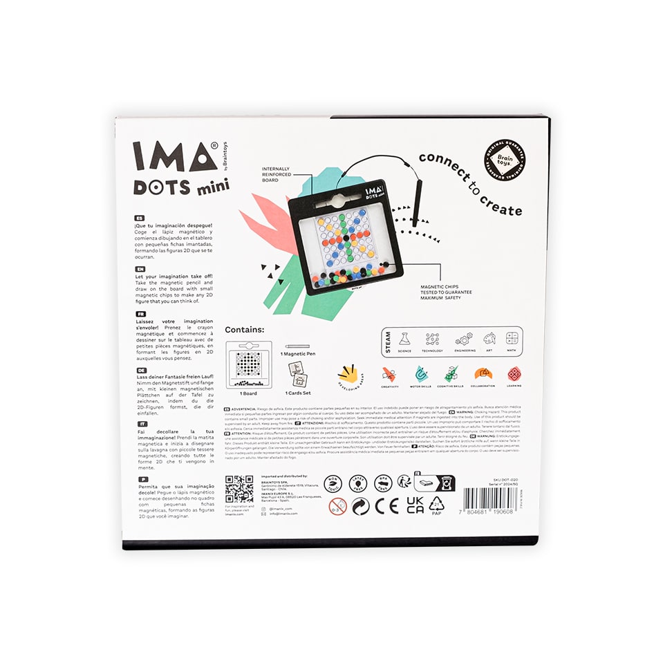Imadots Mini Negro - Braintoys4