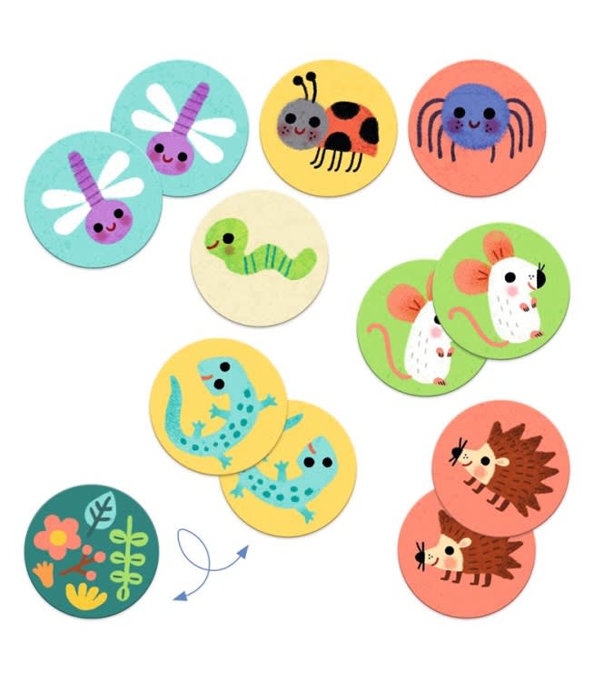 Memorice Animales Pequeños - Djeco2