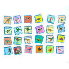 Memorice Brillante de Dinosaurios - Eeboo2