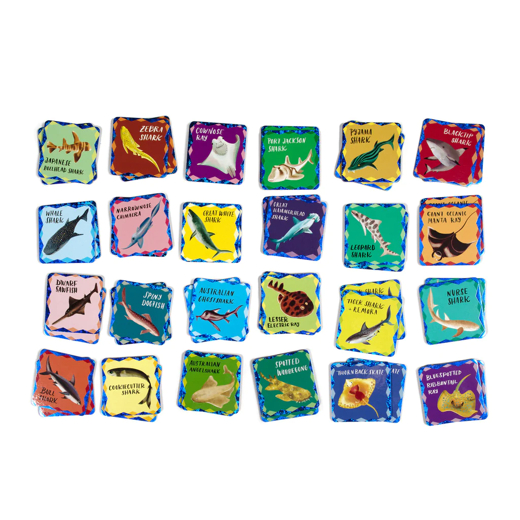 Memorice Tiburones y Amigos - Eeboo2