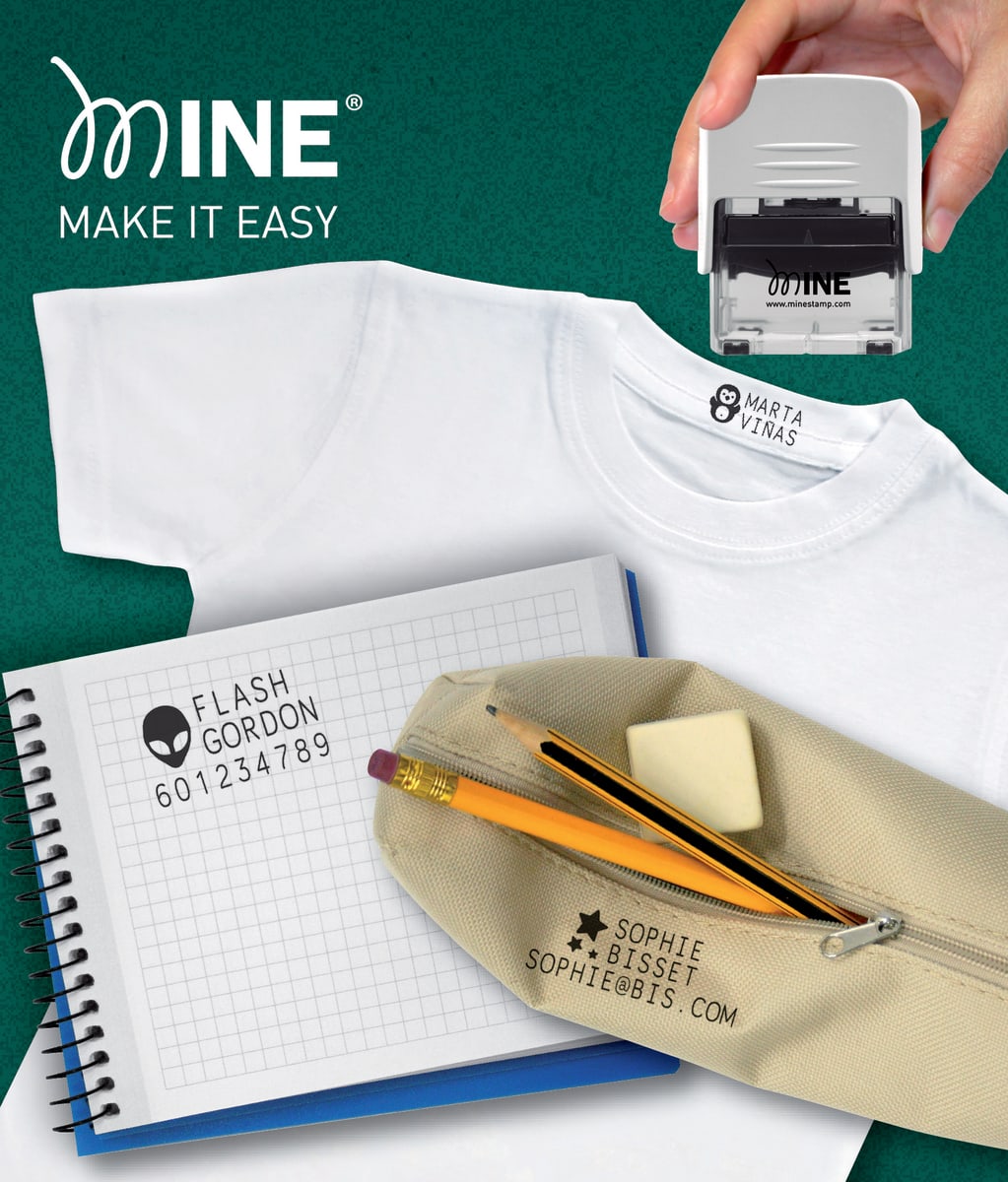 Marcador De Ropa Y Libros Mine5