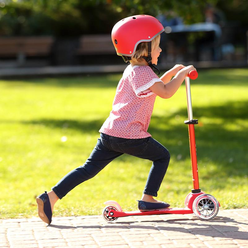 Scooter Mini Deluxe Rojo - Micro2
