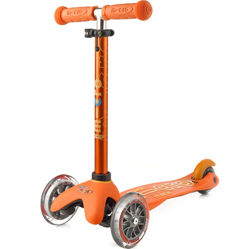 Scooter Infantil Mini Deluxe Naranjo - Micro 1