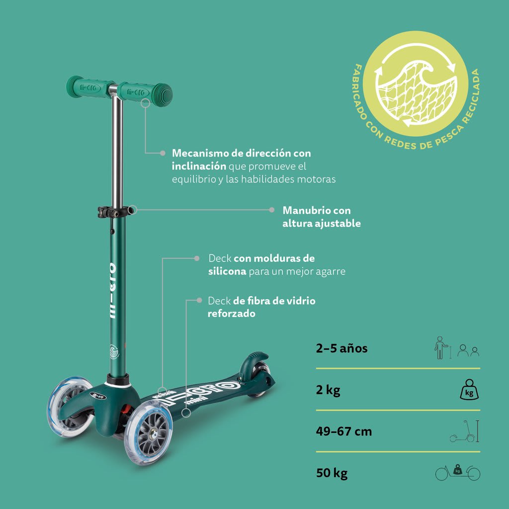 Scooter Infantil Mini Deluxe Eco - Micro1