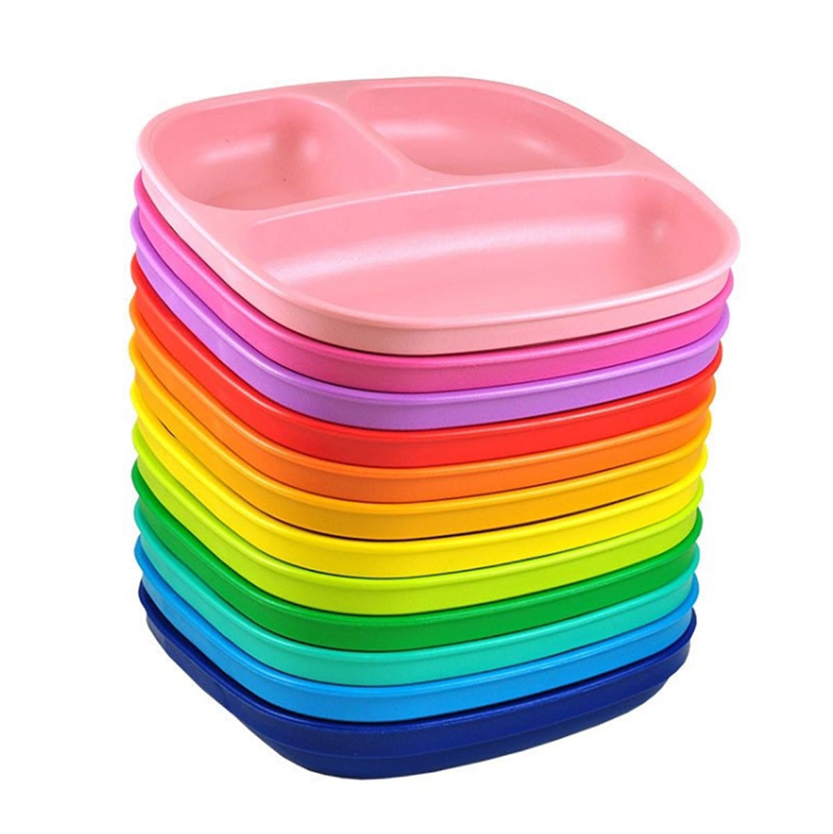 Plato con Divisiones Rosado Natural - Replay1