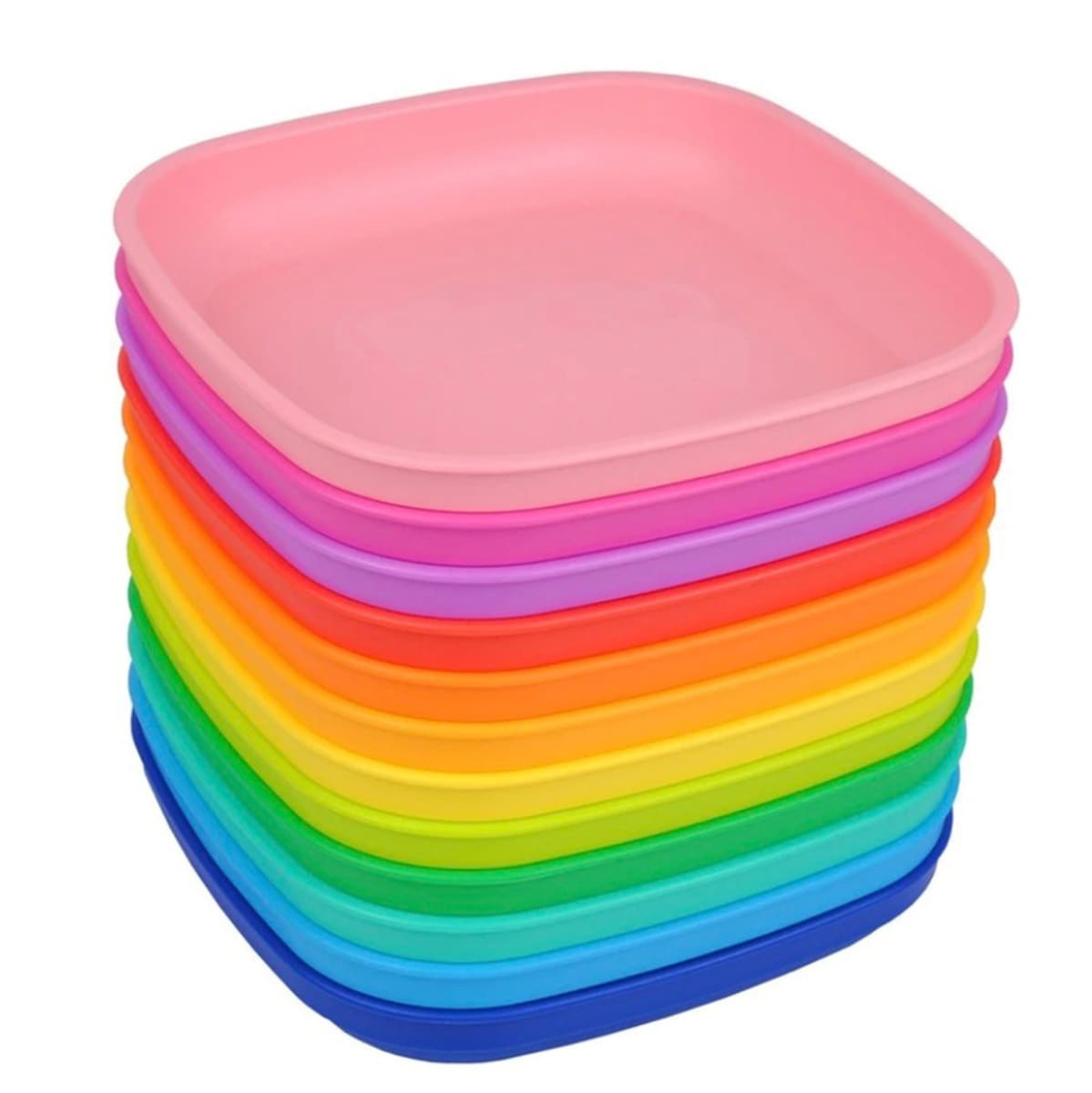 Plato Plano Ecológico Gris - Replay4