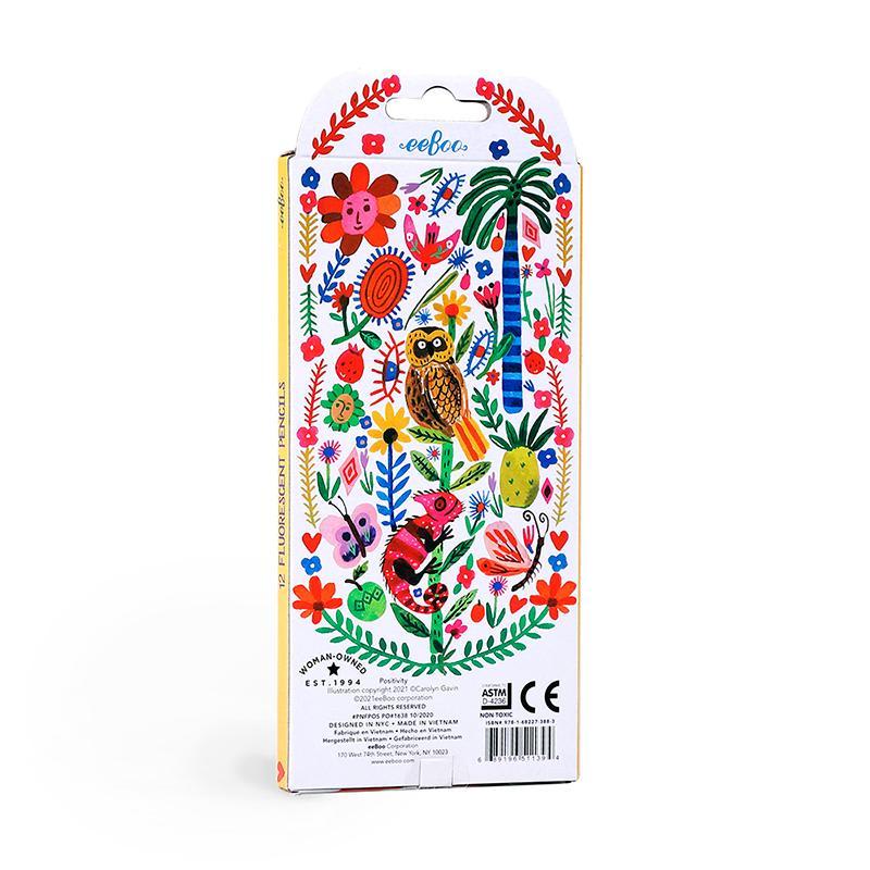 Caja 12 Lápices Positividad - Eeboo1