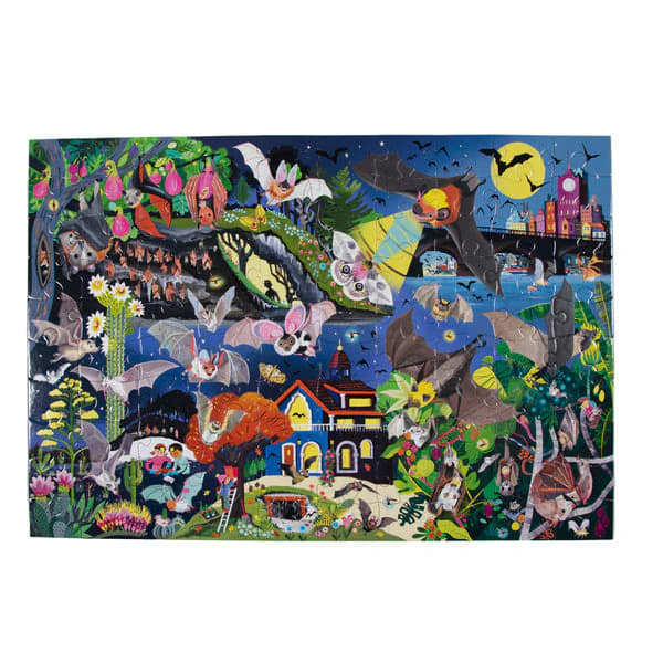 Puzzle 100 Piezas Murciélagos - Eeboo4