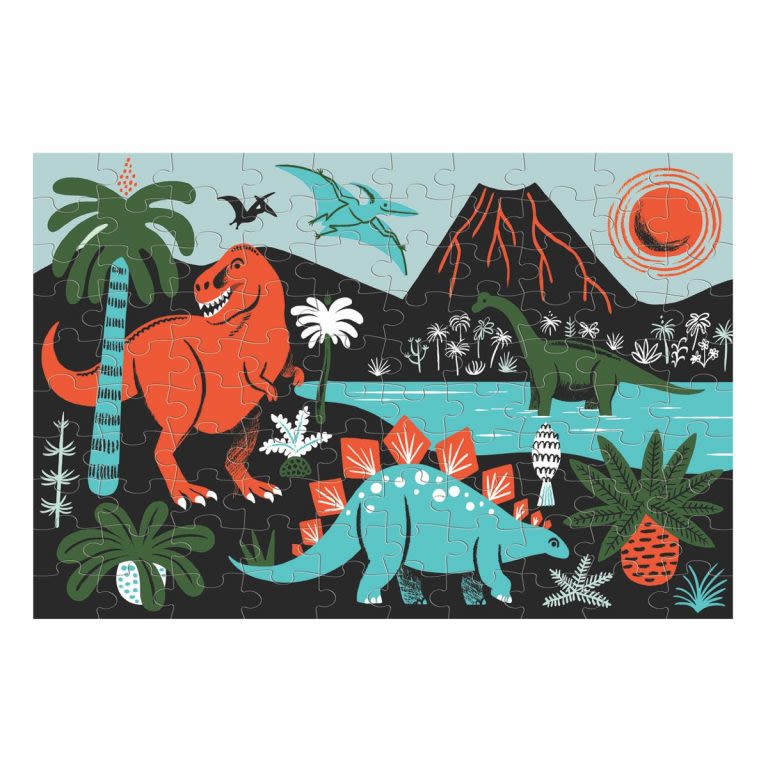 Puzzle Brillo Dinosaurio 100 Piezas - Mudpuppy3