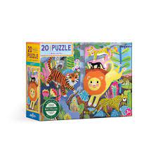 Puzzle 20 Piezas Gatos - Eeboo 2