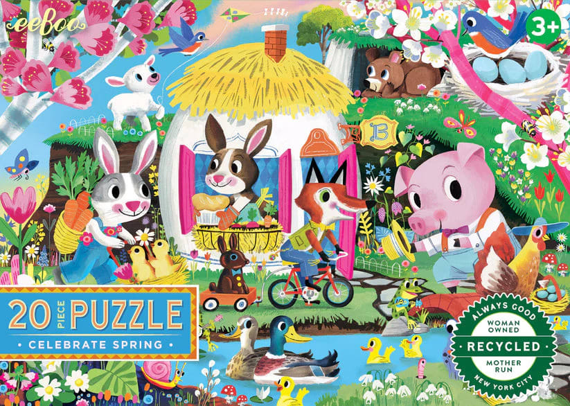 Puzzle 20 Piezas  Primavera - Eeboo2