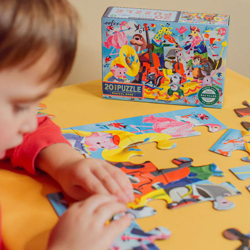 Puzzle 20 Piezas Banda musical - Eeboo4