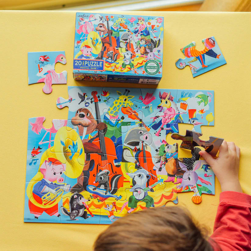 Puzzle 20 Piezas Banda musical - Eeboo5