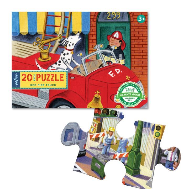 Puzzle Perro Bombero 20 Piezas - Eeboo1
