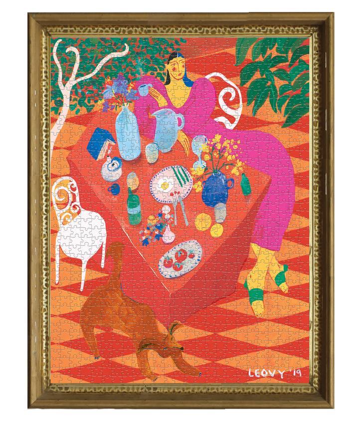 Puzzle 1000 Piezas Comer Afuera - Eeboo2