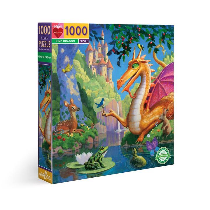 Puzzle 1000 Piezas Dragon - Eeboo 1