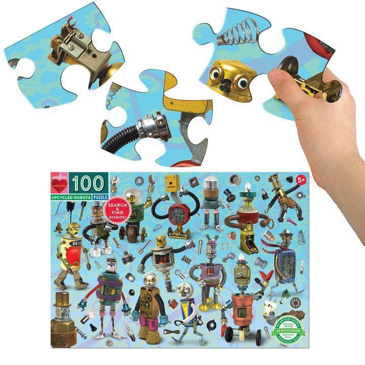 Puzzle 100 Piezas Robots - Eeboo1