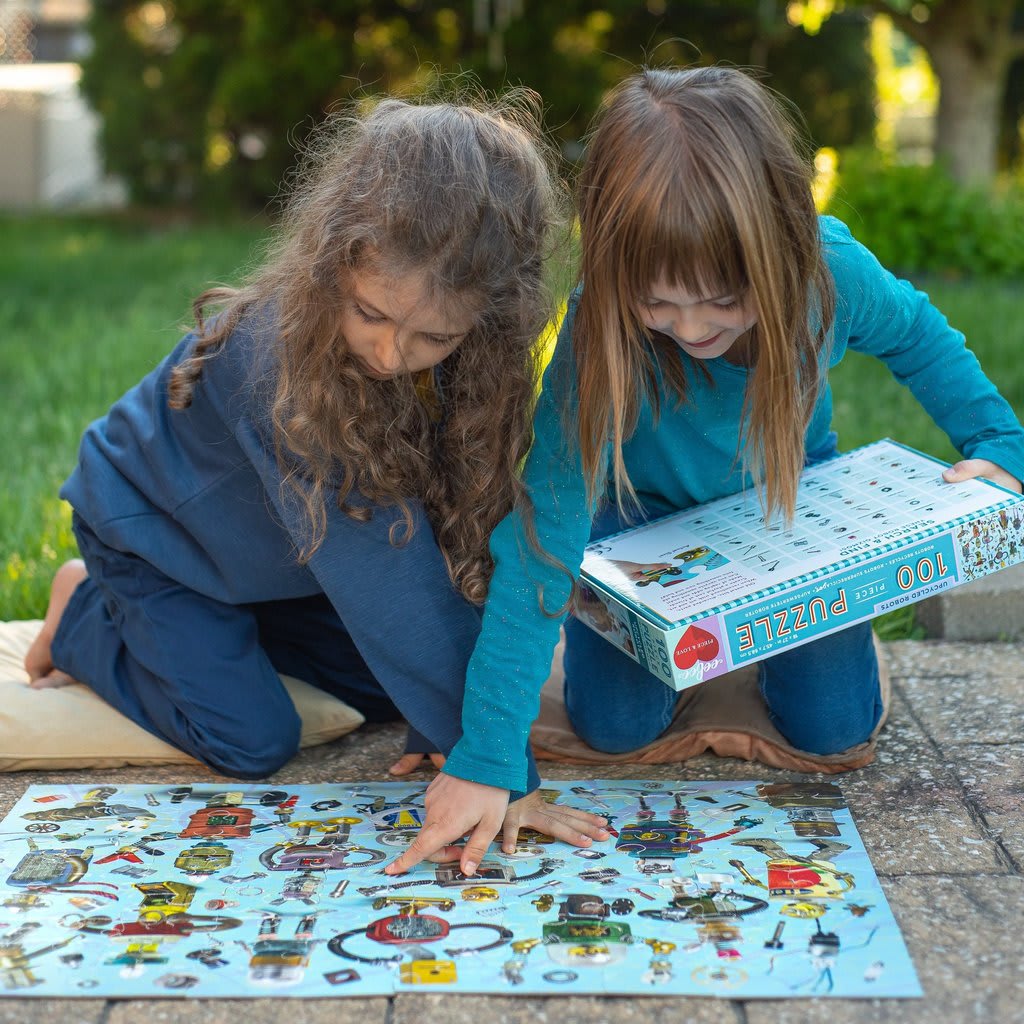 Puzzle 100 Piezas Robots - Eeboo 2