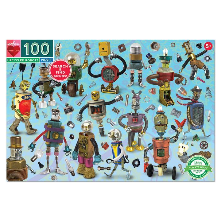 Puzzle 100 Piezas Robots - Eeboo3