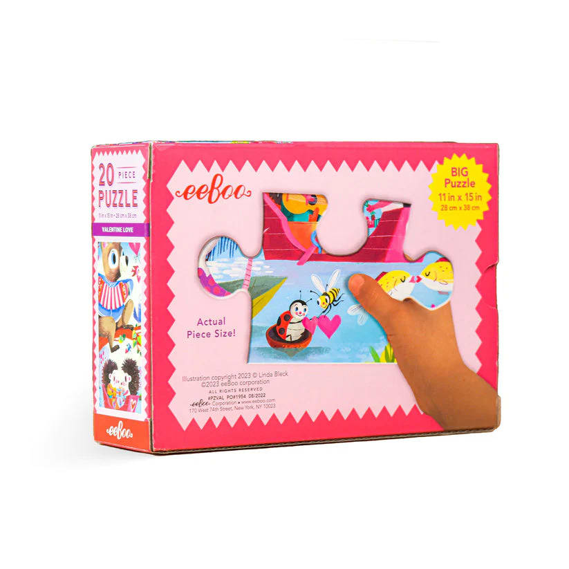 Puzzle 20 Piezas San valentin - Eeboo2