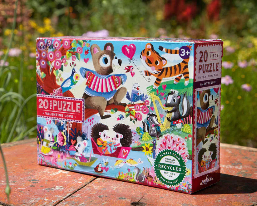 Puzzle 20 Piezas San valentin - Eeboo4