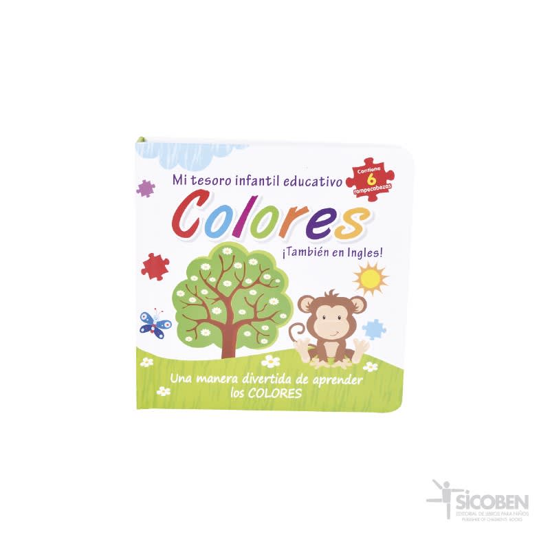 Libro Aprende Colores con Puzzle - Sicoben 1