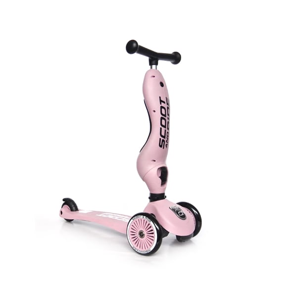 Scooter Monopatín 2 en 1 Highwaykick Palorosa - Scoot and Ride2