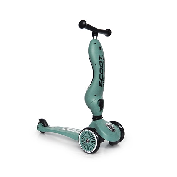 Scooter Monopatín 2 en 1 Highwaykick Forest - Scoot and Ride2