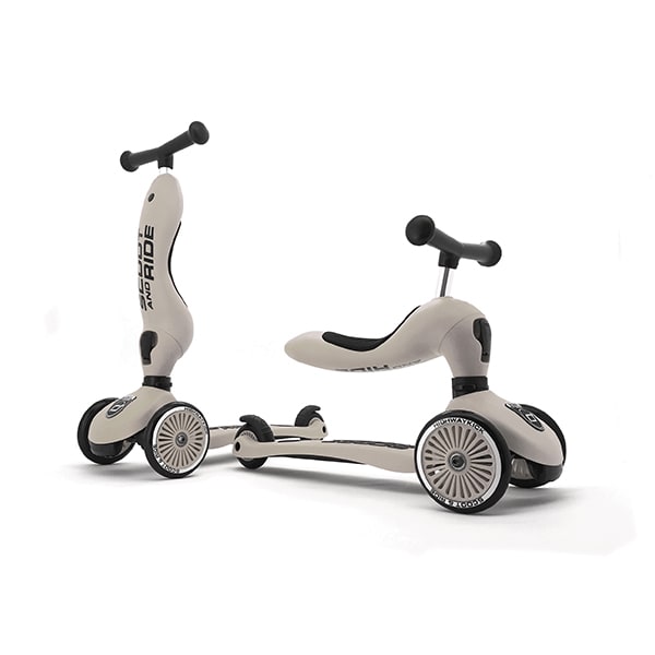 Scooter Monopatín 2 en 1 Highwaykick Ash - Scoot and Ride 3