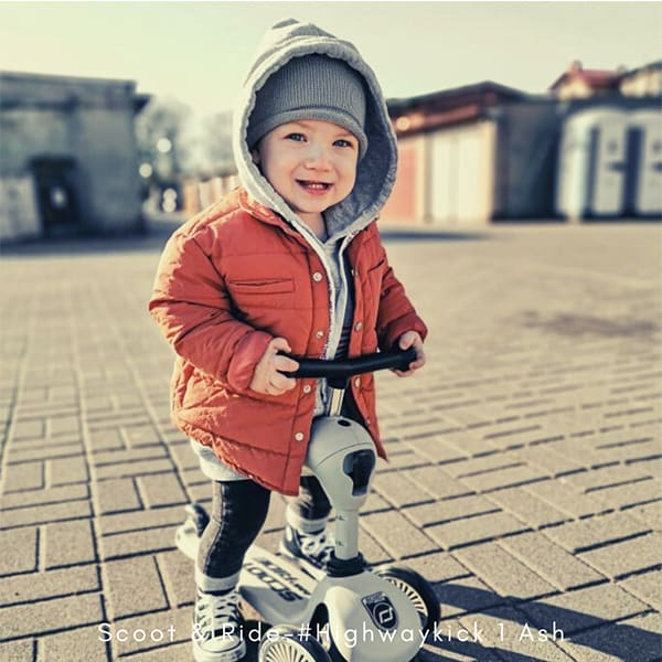Scooter Monopatín 2 en 1 Highwaykick Ash - Scoot and Ride4